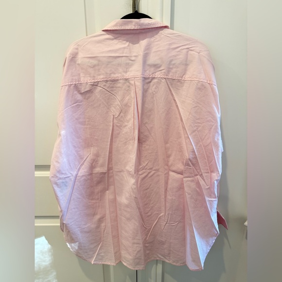 Maeve Bennet Buttondown Shirt Size 1X Pink - Picture 2 of 5